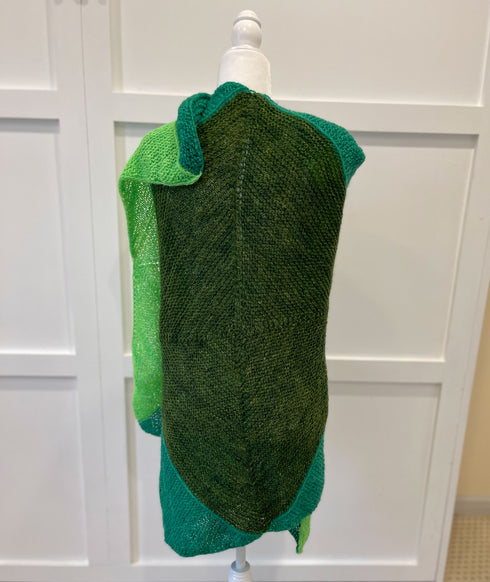 Whirlpool Design Stole (Knitting Pattern)